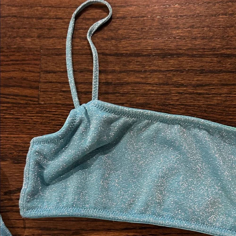 Triangl Blue Glitter Bikini Set - Picture 3 of 7